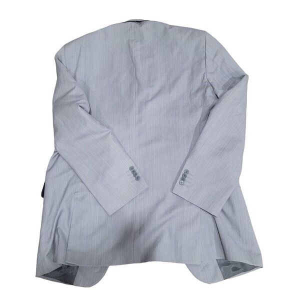 Oscar de la Renta Men's Gray Blazer Sport Jacket - Picture 2 of 5